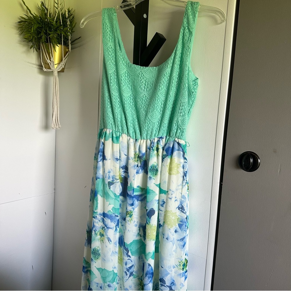 Love Reign Floral Maxi Dress